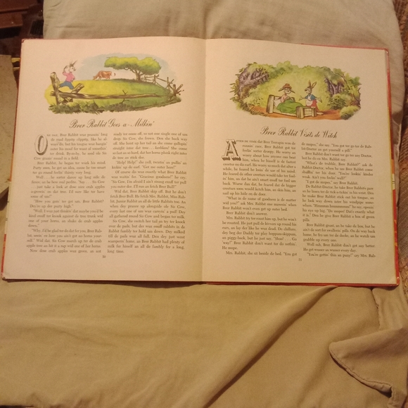 Walt Disney's Uncle Remus Stories by Joel Harris A Giant Golden Book - Picture 8 of 11